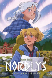 Forsidebildet på boka "Nordlys 7: Harukkas ønske" av Malin Falch